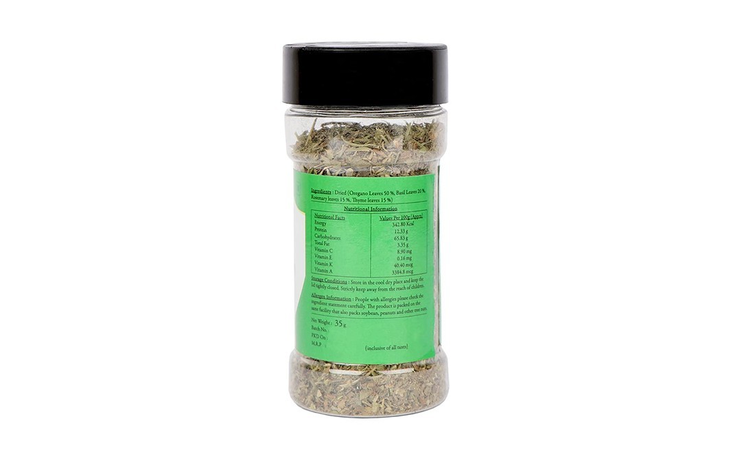 Malikaz' Mixed Herbs    Plastic Bottle  35 grams